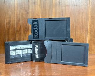 (4pc) Film Holders | Including Kodak and Polaroid.
