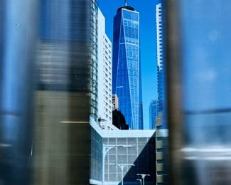 FRANK RITTER (American, 1946-2023) PHOTOGRAPH
| View of freedom tower. 17.5 x 12 in., sight - h. 25 x w. 19.5 in (frame)
