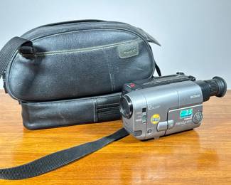 Sony Handycam | With leather carrying bag