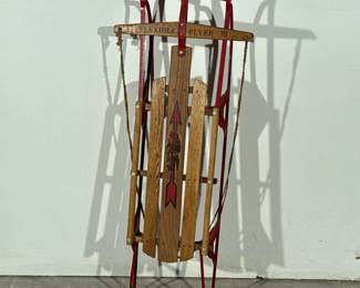 FLEXIBLE FLYER VINTAGE SLED | l. 50 in
