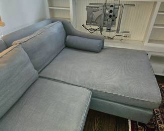 Cisco Brothers sectional, , 10.5' wide , chaise 5.5' deep