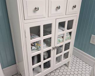 Three Hands cabinet, 28 x 38" tall