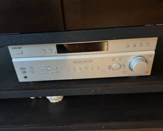 Various Receivers, Speakers, Headphones, Turntable, etc.