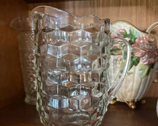 Fostoria Glass Pitcher