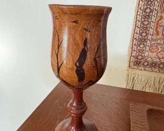 Wood Drinkware Goblet (1)