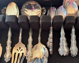 Oneida Community Silverplate 8 Pl Settings and Serving Pieces