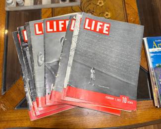 Life Magazine Set 1937 Jan-March