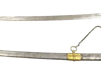 1861 Model C. Roby and Company civil war sword