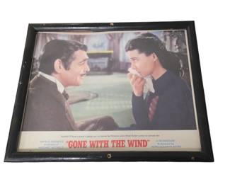 Old Framed lobby card