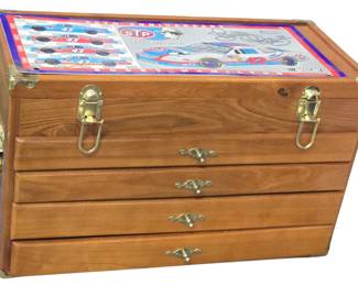 Wooden jewelry chest