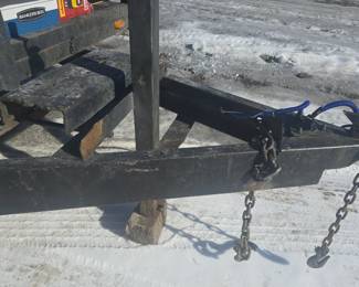 18 foot equipment trailer