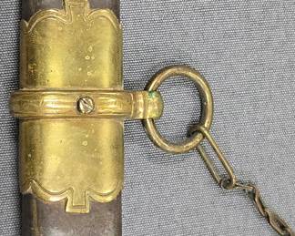 1861 Model C. Roby and Company civil war sword