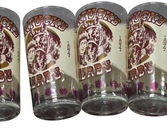 Vintage Kentucky Derby glasses
