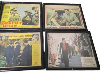 Old Framed lobby cards