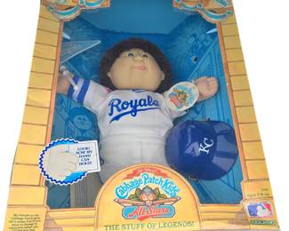 Royals Cabbage patch doll in box