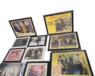 Old Framed lobby cards