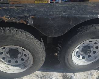 18 foot equipment trailer