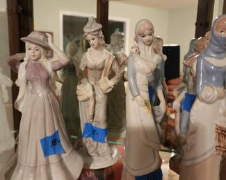 They look like Lladros, but they are not.