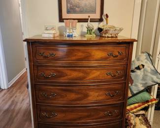 French provencial chest of drawers.   Sold separately or with matching set.