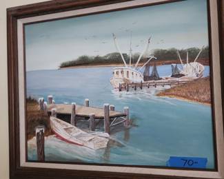 Nice nautical artwork.