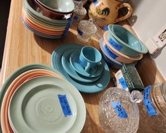 Several pieces of Fiesta.