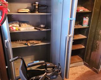 Shed full of yard and fishing supplies, generator.