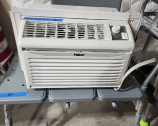 Haier 5000 BTU window unit AC.