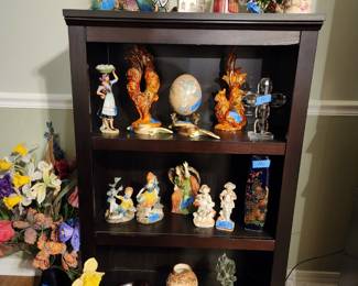 The collection of figurines in this home are too many to appreciate unless you see them in person!
