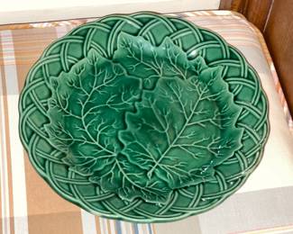 Large Antique Majolica Collection (Plates, Bowls, Chargers, Pitchers, Etc.)