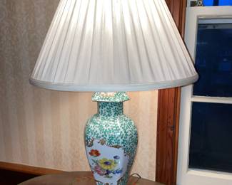 Antique Porcelain Table Lamp
