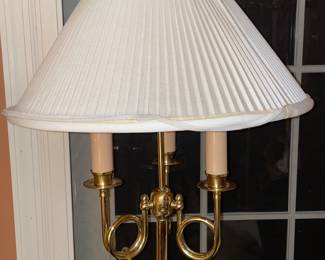 Brass 3 Arm Floor Lamp