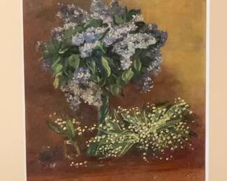 Framed Still Life Artwork