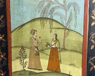 Framed Krishna Painting