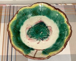 Large Antique Majolica Collection (Plates, Bowls, Chargers, Pitchers, Etc.)