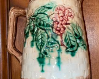 Large Antique Majolica Collection (Plates, Bowls, Chargers, Pitchers, Etc.)