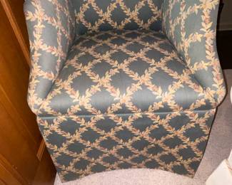 Accent Upholstered Patterned Chair