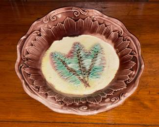 Large Antique Majolica Collection (Plates, Bowls, Chargers, Pitchers, Etc.)