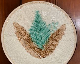 Large Antique Majolica Collection (Plates, Bowls, Chargers, Pitchers, Etc.)