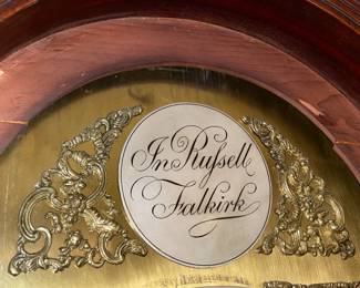 A Late George III Mahogany Longcase Clock Attributed To John Russell Of Falkirk