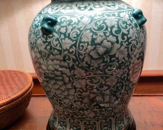 Antique Porcelain Table Lamp