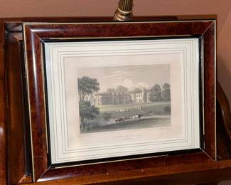 Framed "Irnham Hall" Print
