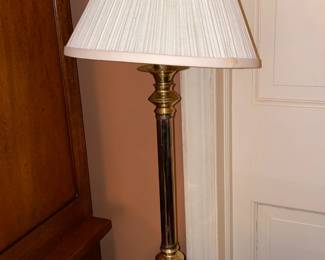 Brass Candlestick Table Lamp