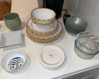 Bamboo Trimmed China