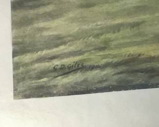 "Gone Away From Shangton Holt" Print