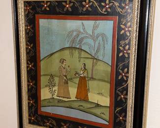 Framed Krishna Painting