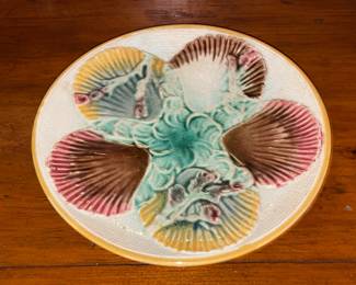 Large Antique Majolica Collection (Plates, Bowls, Chargers, Pitchers, Etc.)