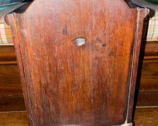 Antique EDW. Smith Tabletop Case Clock From Dublin, Ireland