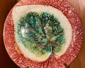 Large Antique Majolica Collection (Plates, Bowls, Chargers, Pitchers, Etc.)