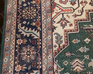 Beautiful Colorful Handmade Dining Room Rug