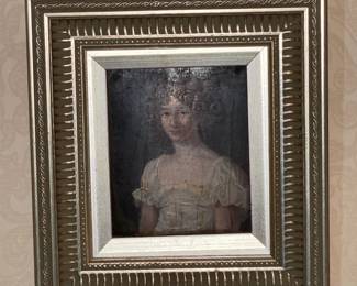 Framed Portrait Painting